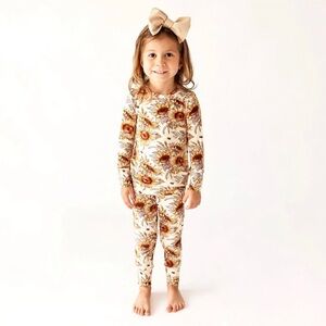 Posh Peanut Teagan Sunflower Pajamas